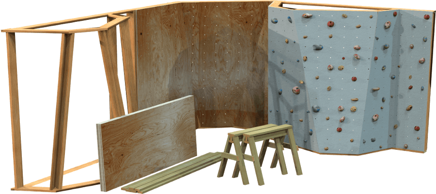 How to Build a Climbing Wall